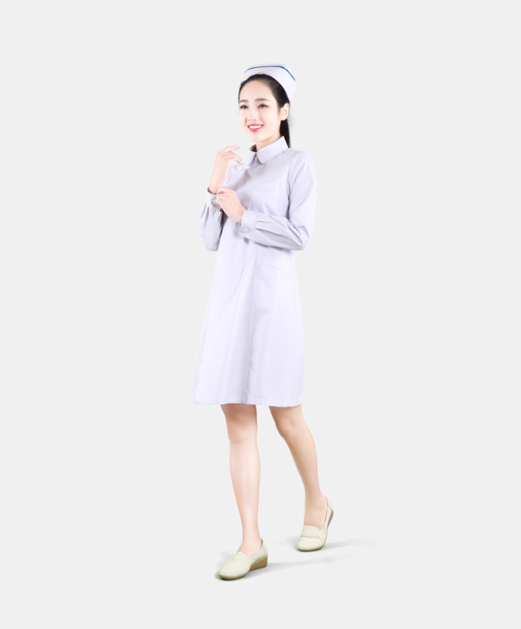 长袖长装护士服