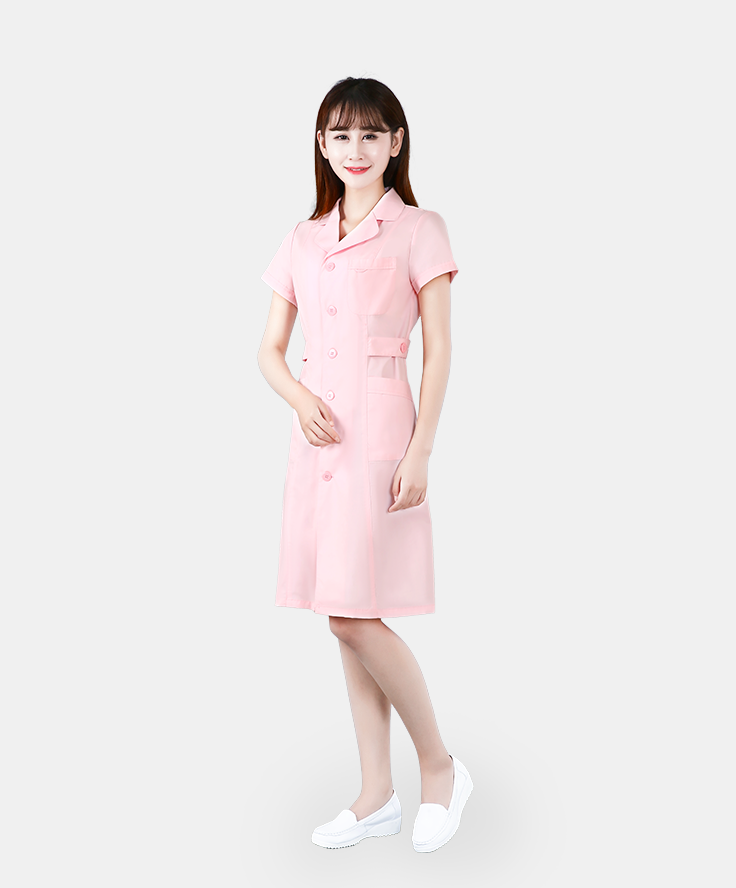 短袖长装护士服