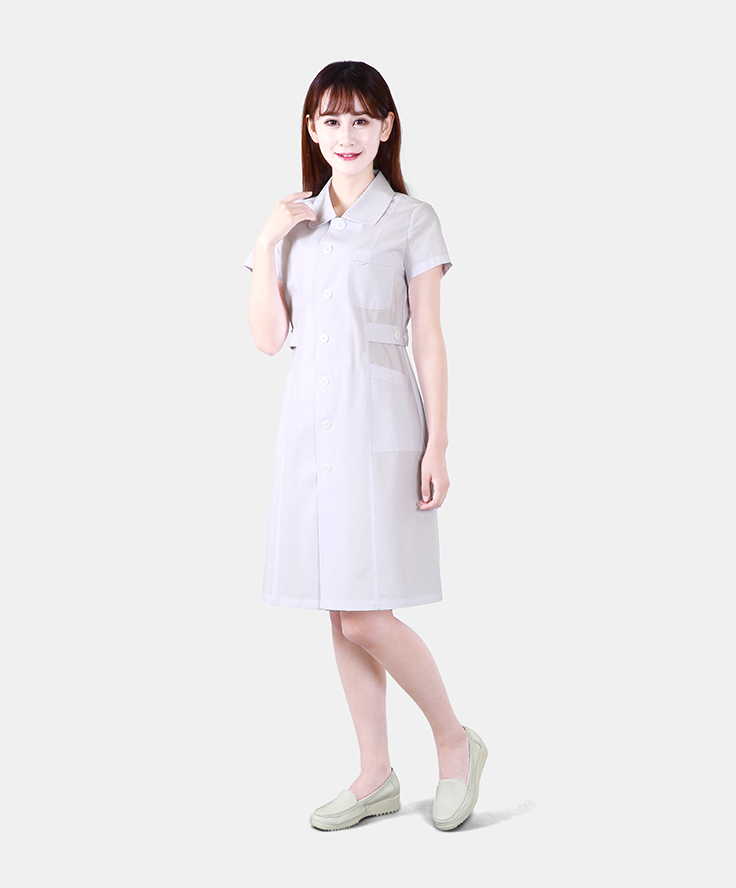 短袖长装护士服