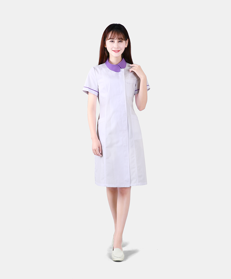 短袖长装护士服
