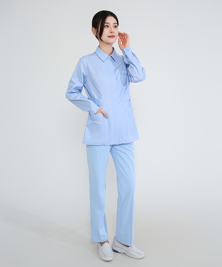 长袖套装护士服